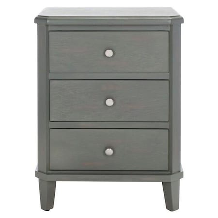 Safavieh Joe End Table- French Grey - 24.2 x 14.2 x 18.1 in. AMH6629A